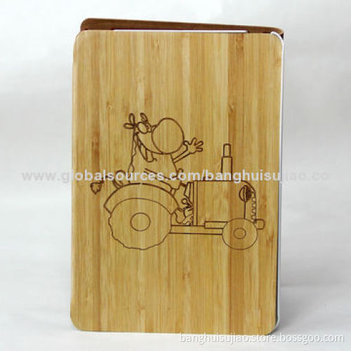 Stand Wooden Case for iPad Mini, Lightweight and Fashionable Style